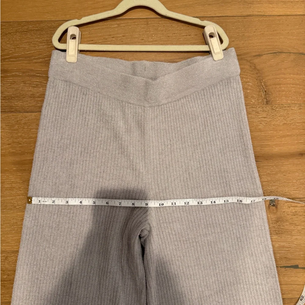 Barefoot Dreams Ribbed Wide-Leg Pants - size Medium - Picture 5 of 7